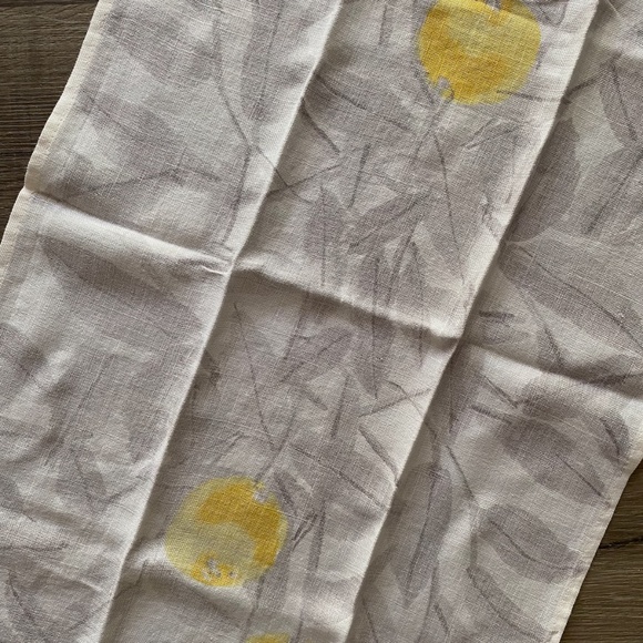VTG 1960s Vera Linen Lemon Tea Towel Dishtowel Vera Neumann - Picture 5 of 9